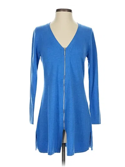Pre-owned H By Halston Casual Dress In Blue