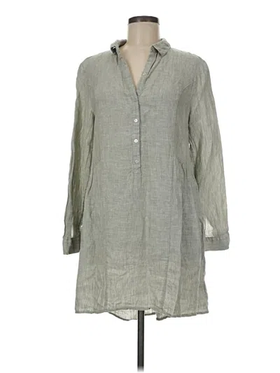 Pre-owned H By Halston Casual Dress In Gray