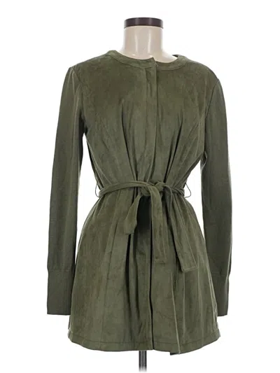 Pre-owned H By Halston Casual Dress In Green