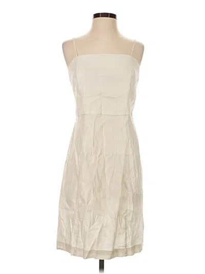 Pre-owned H By Halston Casual Dress In Ivory