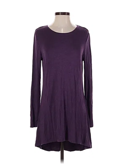 Pre-owned H By Halston Casual Dress In Purple