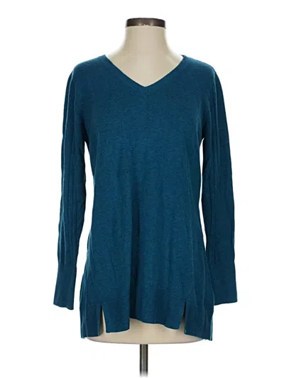 Pre-owned H By Halston Casual Dress In Teal