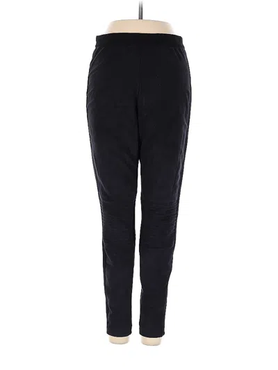 Pre-owned H By Halston Casual Pants In Black