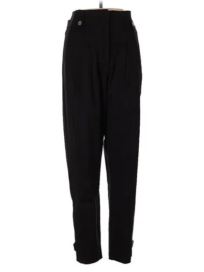 Pre-owned H By Halston Casual Pants In Black