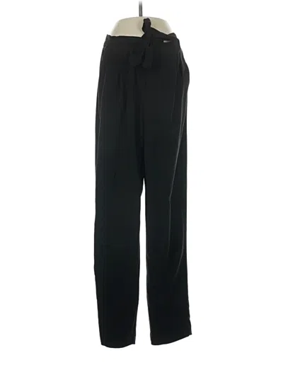 Pre-owned H By Halston Casual Pants In Black