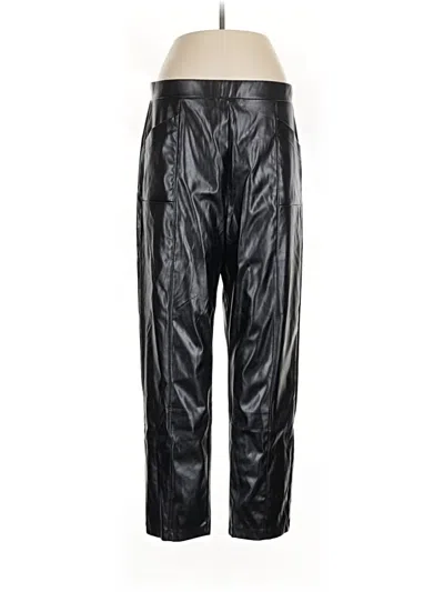 Pre-owned H By Halston Casual Pants In Black