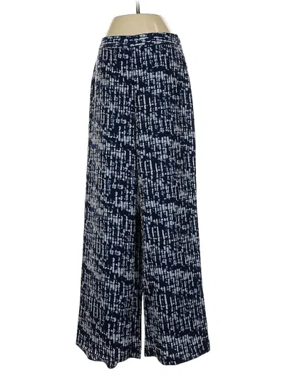 Pre-owned H By Halston Casual Pants In Blue