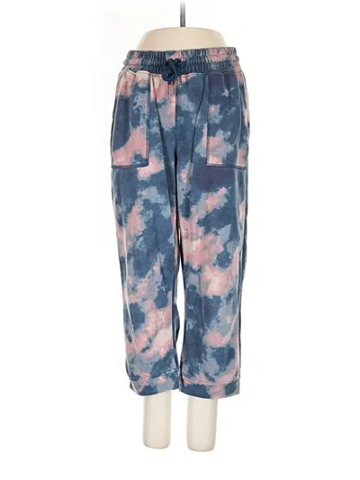 Pre-owned H By Halston Casual Pants In Blue