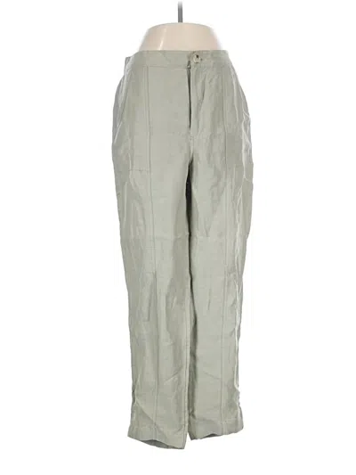 Pre-owned H By Halston Casual Pants In Gray