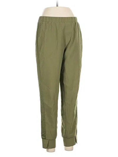 Pre-owned H By Halston Casual Pants In Green