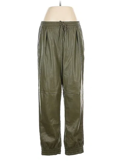 Pre-owned H By Halston Casual Pants In Green