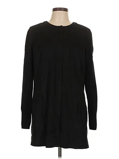 Pre-owned H By Halston Coat In Black