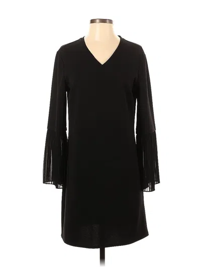 Pre-owned H By Halston Cocktail Dress In Black