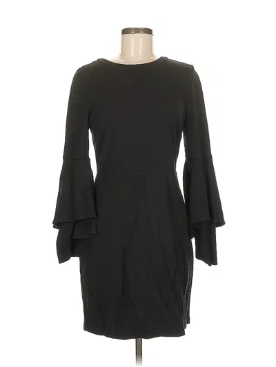 Pre-owned H By Halston Cocktail Dress In Black