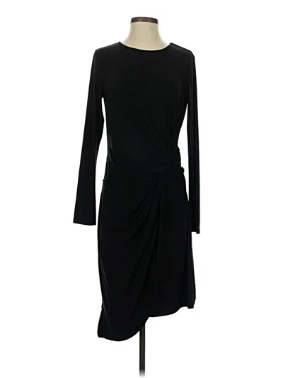 Pre-owned H By Halston Cocktail Dress In Black