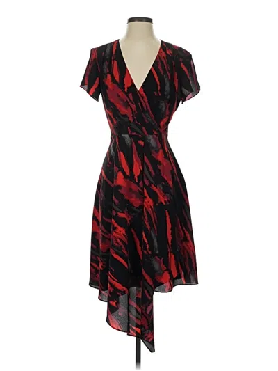 Pre-owned H By Halston Cocktail Dress In Black