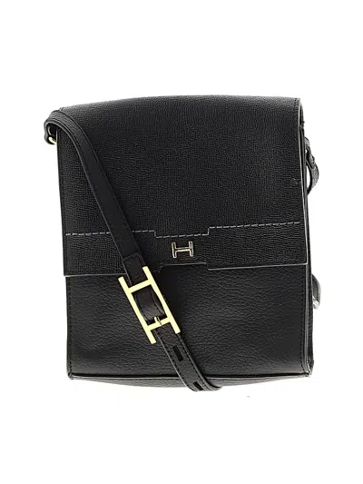 Pre-owned H By Halston Crossbody Bag In Black