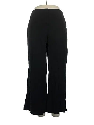 Pre-owned H By Halston Dress Pants In Black