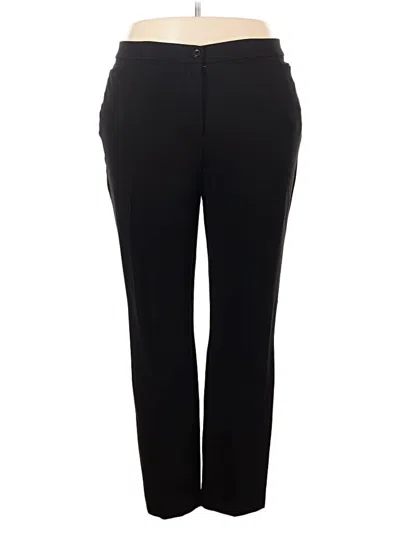 Pre-owned H By Halston Dress Pants In Black