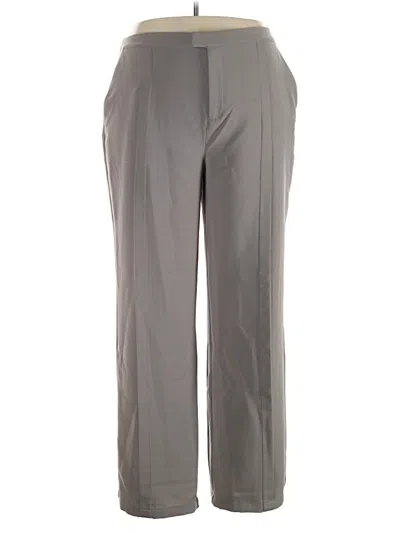 Pre-owned H By Halston Dress Pants In Gray