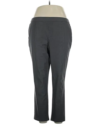 Pre-owned H By Halston Dress Pants In Gray