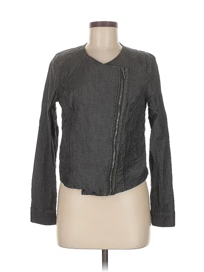 Pre-owned H By Halston Jacket In Gray