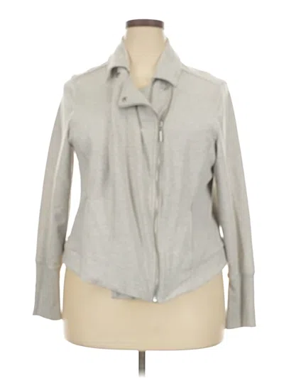 Pre-owned H By Halston Jacket In Gray