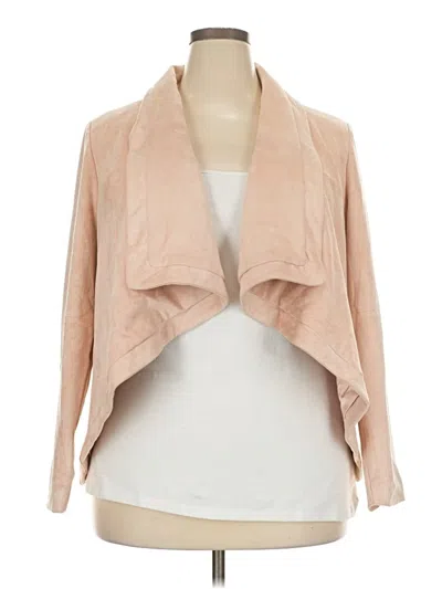 Pre-owned H By Halston Jacket In Tan