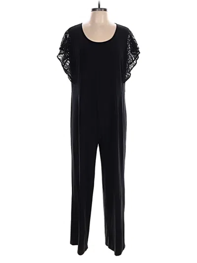 Pre-owned H By Halston Jumpsuit In Black