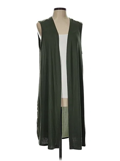 Pre-owned H By Halston Kimono In Green