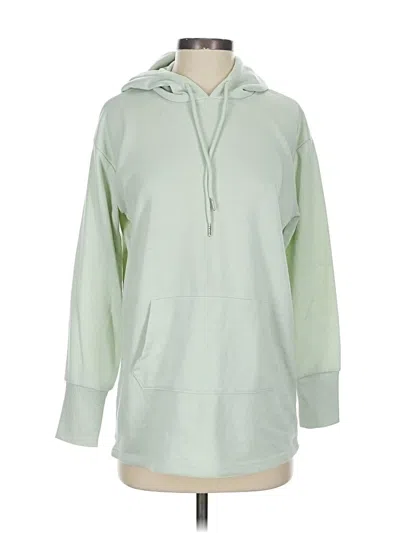 Pre-owned H By Halston Pullover Hoodie In Green