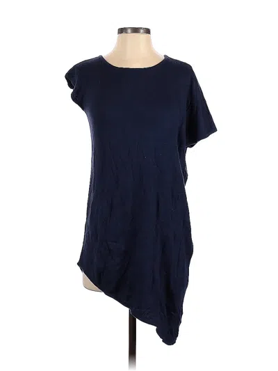 Pre-owned H By Halston Pullover Sweater In Blue