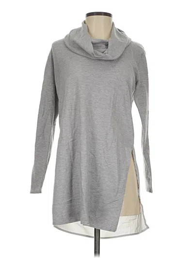 Pre-owned H By Halston Pullover Sweater In Gray