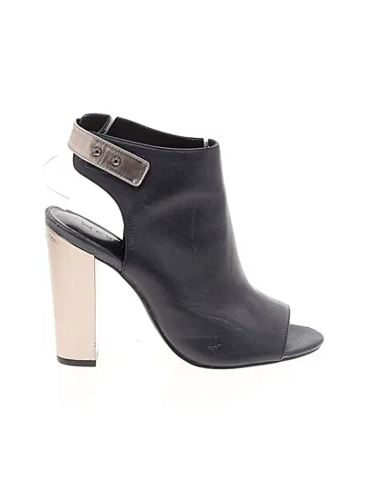 Pre-owned H By Halston Sandals In Black