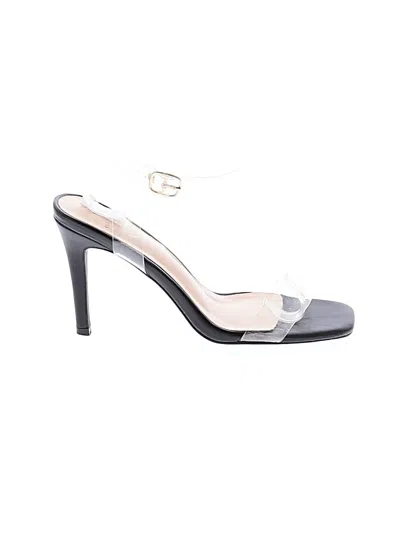 Pre-owned H By Halston Sandals In Gray