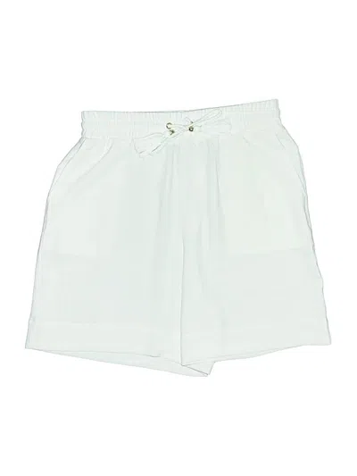Pre-owned H By Halston Shorts In White