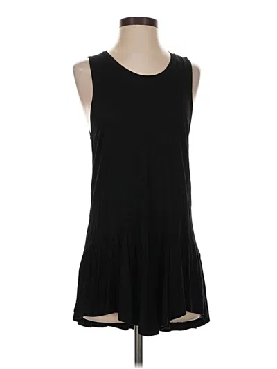 Pre-owned H By Halston Sleeveless T-shirt In Black