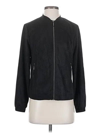 Pre-owned H By Halston Track Jacket In Black