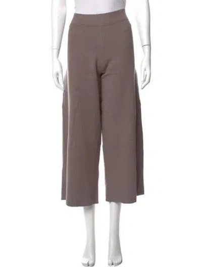 Pre-owned H By Halston Wide Leg Pants In Gray