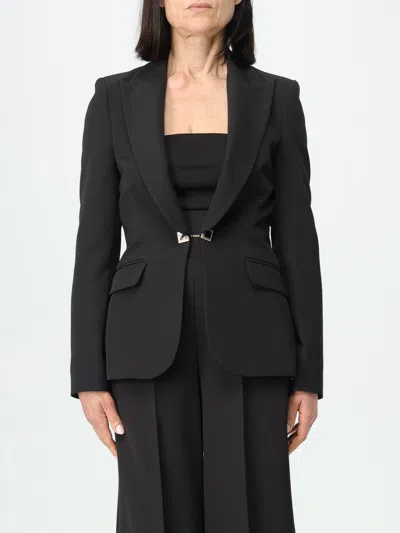H Couture Blazer  Woman Color Black In 黑色