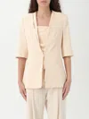 H Couture Blazer  Woman Color Ivory In Ivory