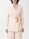 H Couture Blazer  Woman Color Ivory In Ivory