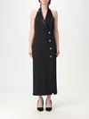 H Couture Dress  Woman Color Black In Black