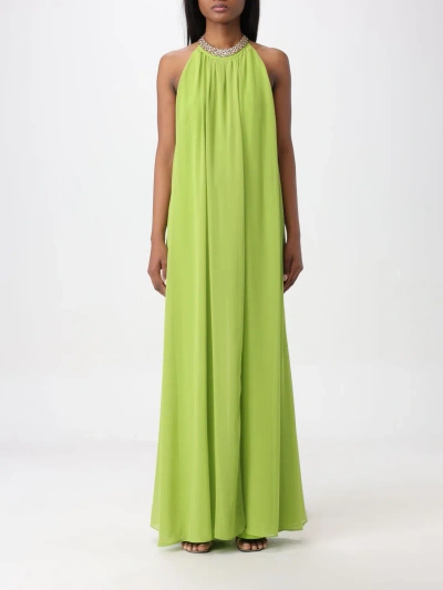 H Couture Dress  Woman Colour Lime