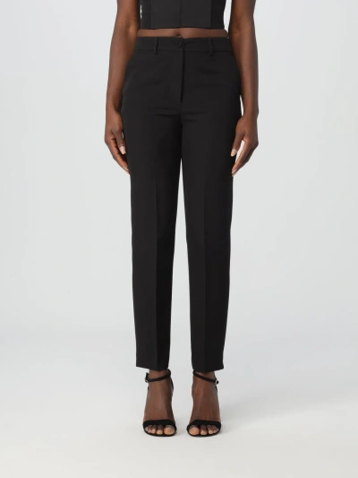 H Couture Pants  Woman Color Black In Black