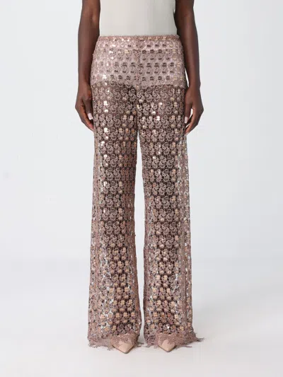 H Couture Pants Woman  In Brown