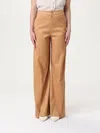 H Couture Pants  Woman Color Gold In Gold