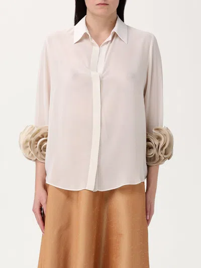 H Couture Shirt  Woman Color Ivory In Ivory