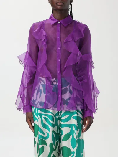 H Couture Shirt  Woman Color Violet