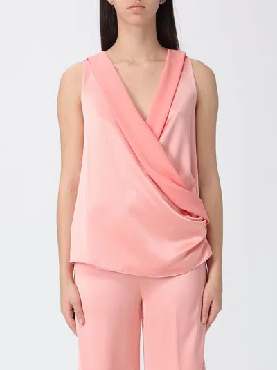 H Couture Top Woman  In Orange